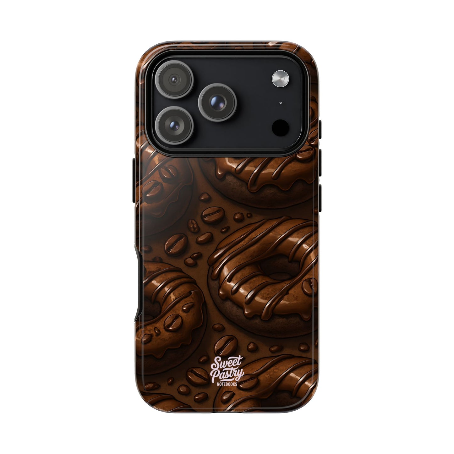 Chocolate Donuts Phone Case – Dessert-Inspired Protective Case