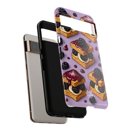 Blackberry Tart Phone Case – Dessert-Inspired Protective Case