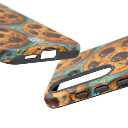 Chocolate Chip Cookies Phone Case – Dessert-Inspired Protective Case