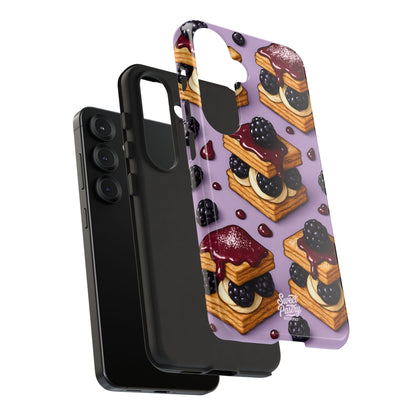 Blackberry Tart Phone Case – Dessert-Inspired Protective Case