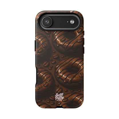 Chocolate Donuts Phone Case – Dessert-Inspired Protective Case