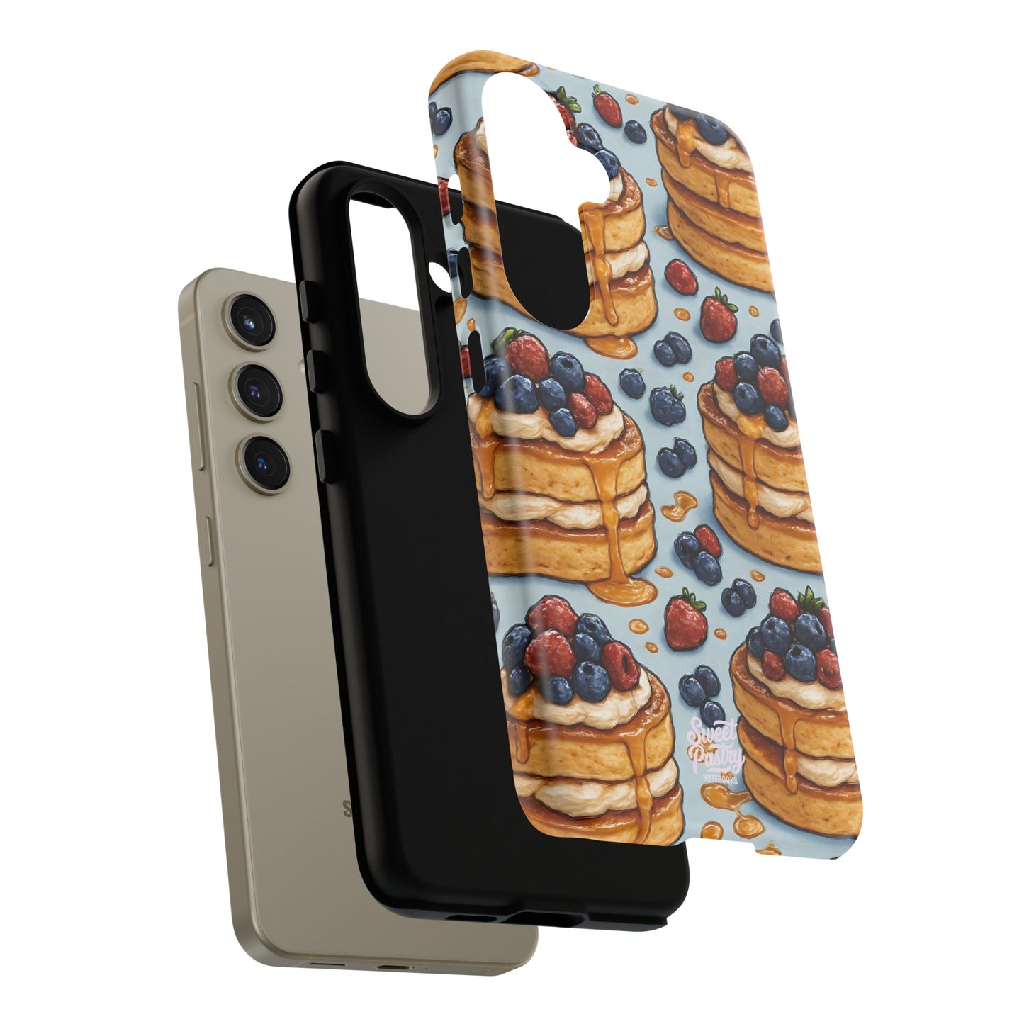 Berry Pancakes Phone Case – Dessert-Inspired Protective Case