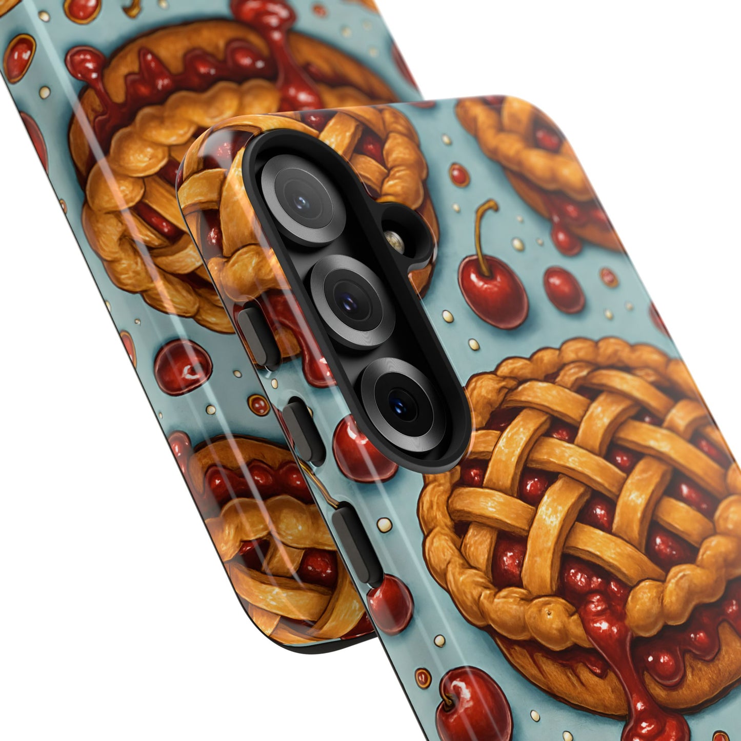 Cherry Pie Phone Case – Dessert-Inspired Protective Case