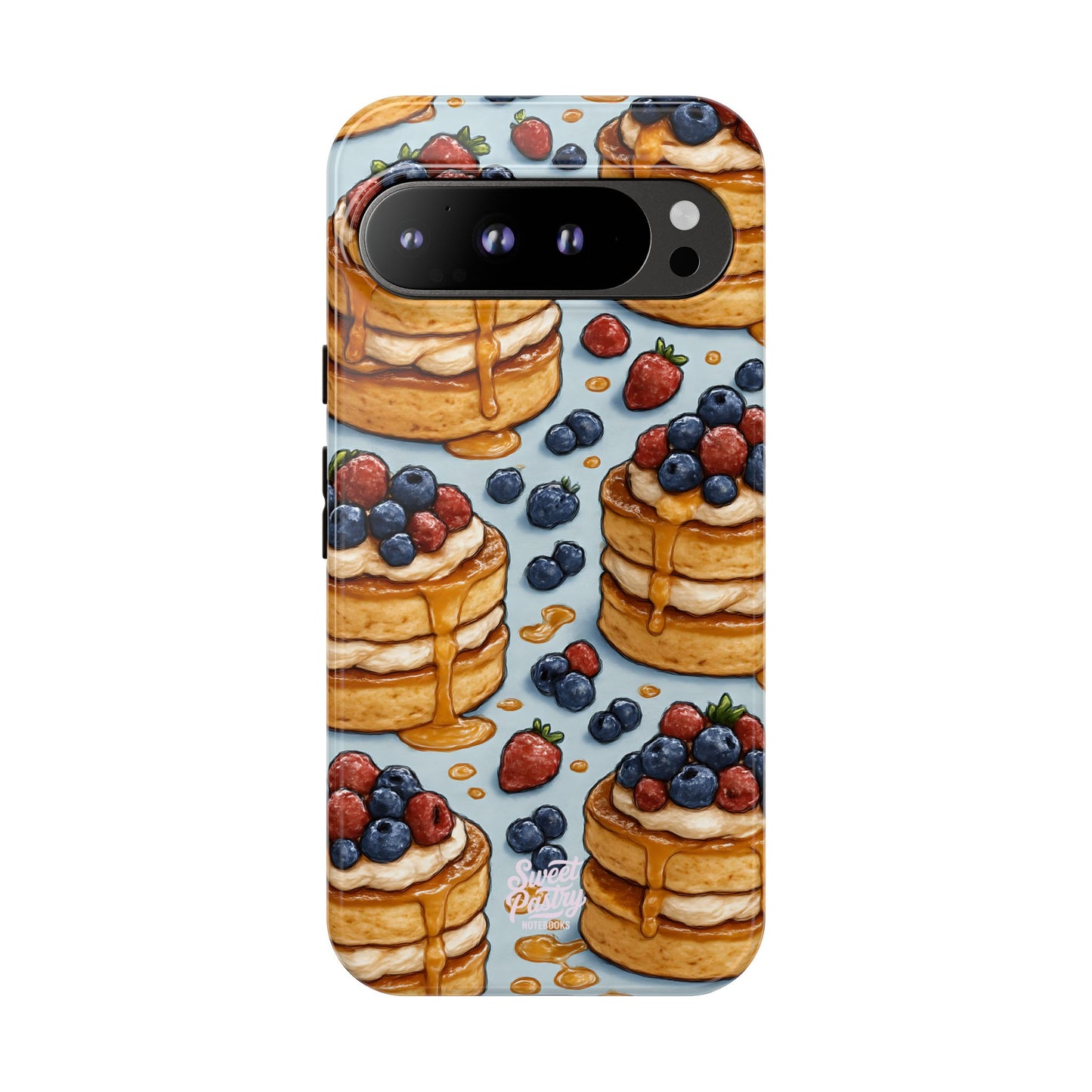Berry Pancakes Phone Case – Dessert-Inspired Protective Case