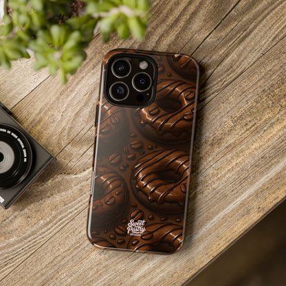 Chocolate Donuts Phone Case – Dessert-Inspired Protective Case