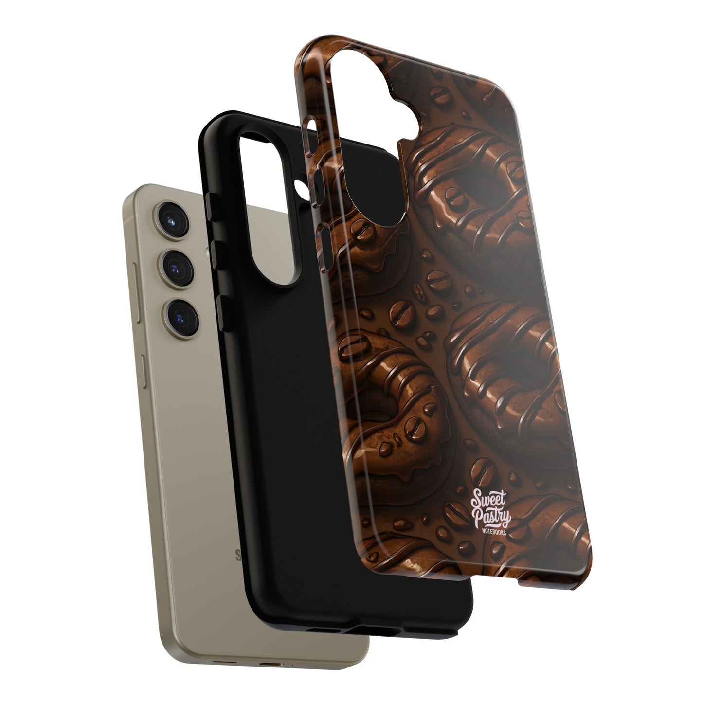 Chocolate Donuts Phone Case – Dessert-Inspired Protective Case