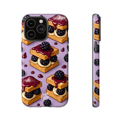 Blackberry Tart Phone Case – Dessert-Inspired Protective Case