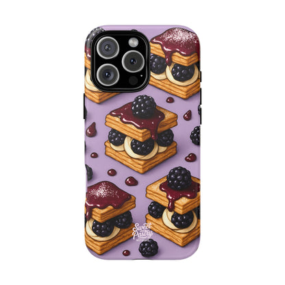 Blackberry Tart Phone Case – Dessert-Inspired Protective Case