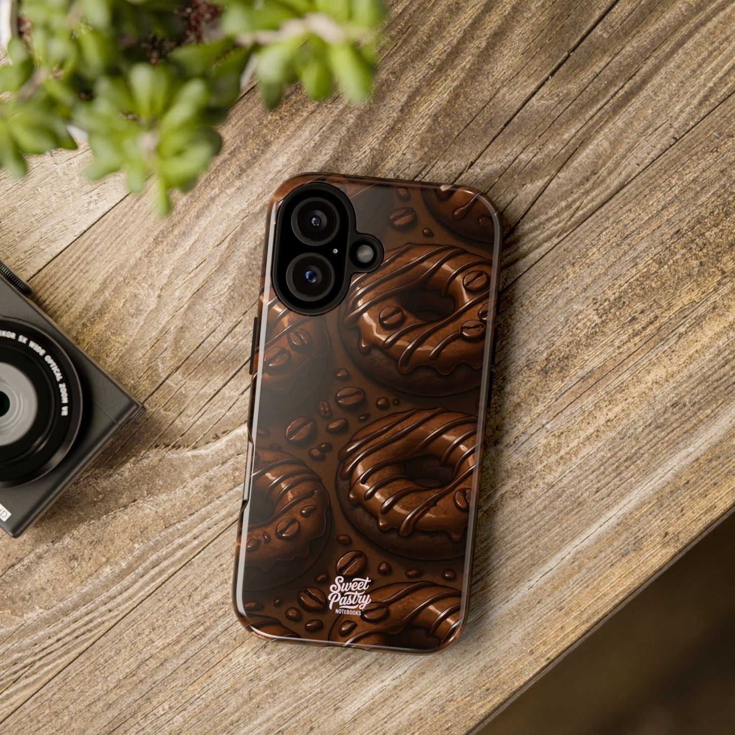 Chocolate Donuts Phone Case – Dessert-Inspired Protective Case