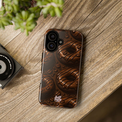 Chocolate Donuts Phone Case – Dessert-Inspired Protective Case