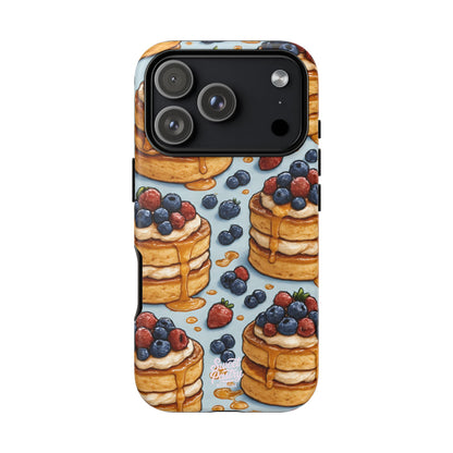 Berry Pancakes Phone Case – Dessert-Inspired Protective Case