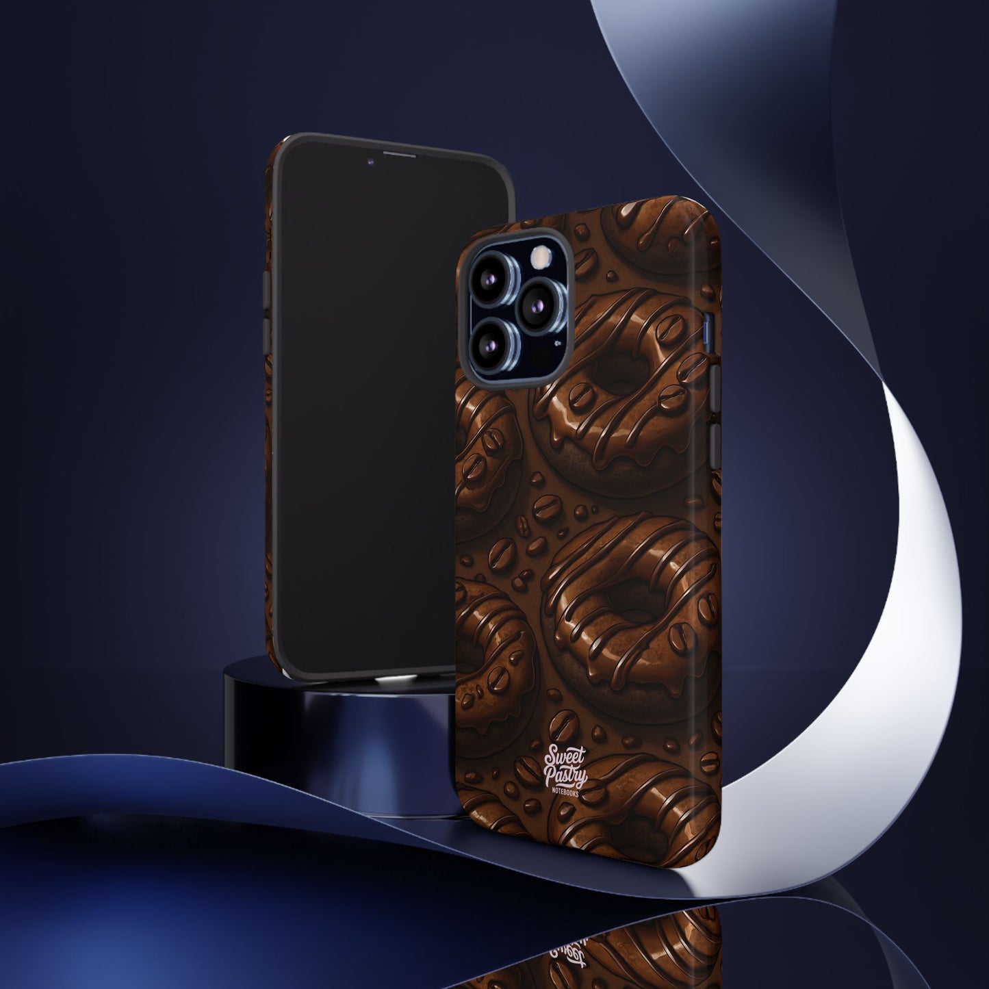 Chocolate Donuts Phone Case – Dessert-Inspired Protective Case