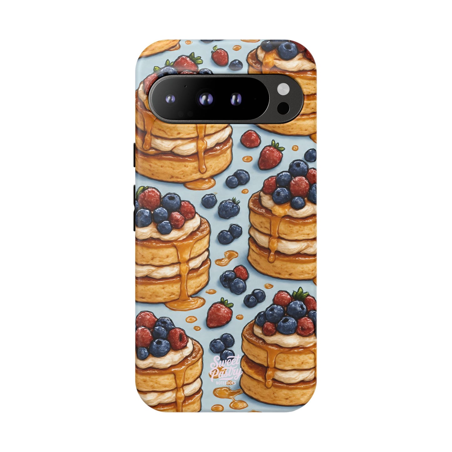 Berry Pancakes Phone Case – Dessert-Inspired Protective Case