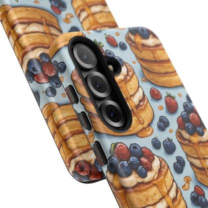 Berry Pancakes Phone Case – Dessert-Inspired Protective Case