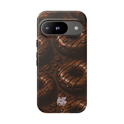 Chocolate Donuts Phone Case – Dessert-Inspired Protective Case