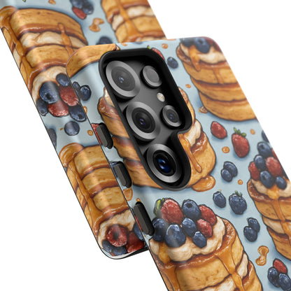 Berry Pancakes Phone Case – Dessert-Inspired Protective Case