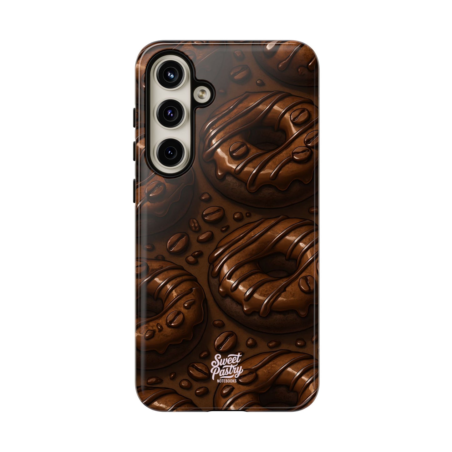 Chocolate Donuts Phone Case – Dessert-Inspired Protective Case