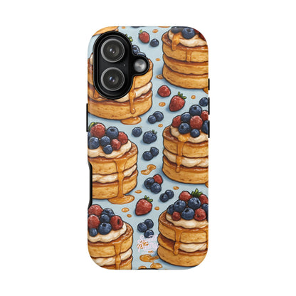 Berry Pancakes Phone Case – Dessert-Inspired Protective Case