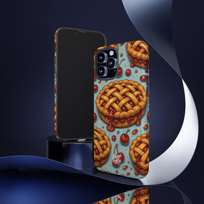 Cherry Pie Phone Case – Dessert-Inspired Protective Case