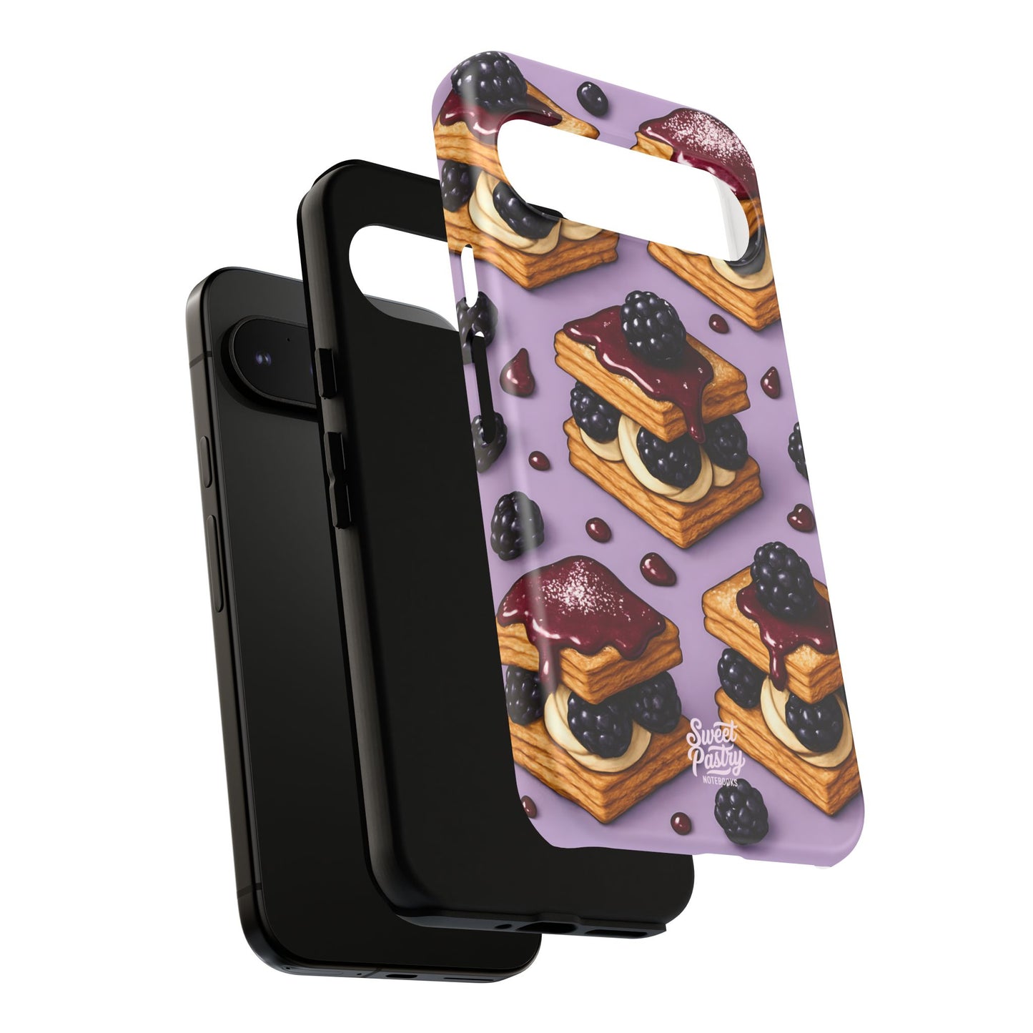 Blackberry Tart Phone Case – Dessert-Inspired Protective Case