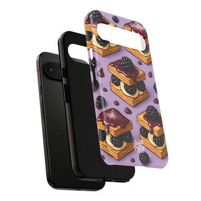 Blackberry Tart Phone Case – Dessert-Inspired Protective Case