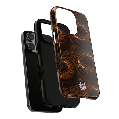 Chocolate Donuts Phone Case – Dessert-Inspired Protective Case