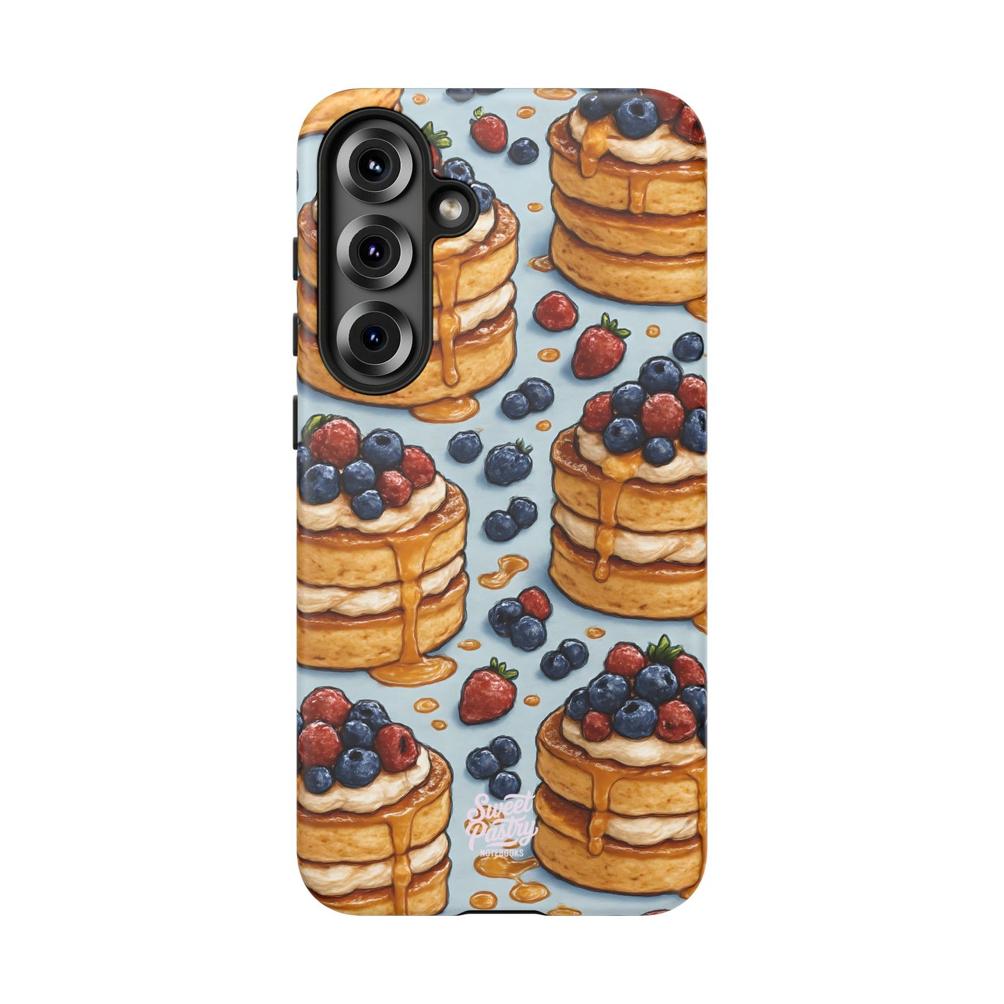 Berry Pancakes Phone Case – Dessert-Inspired Protective Case