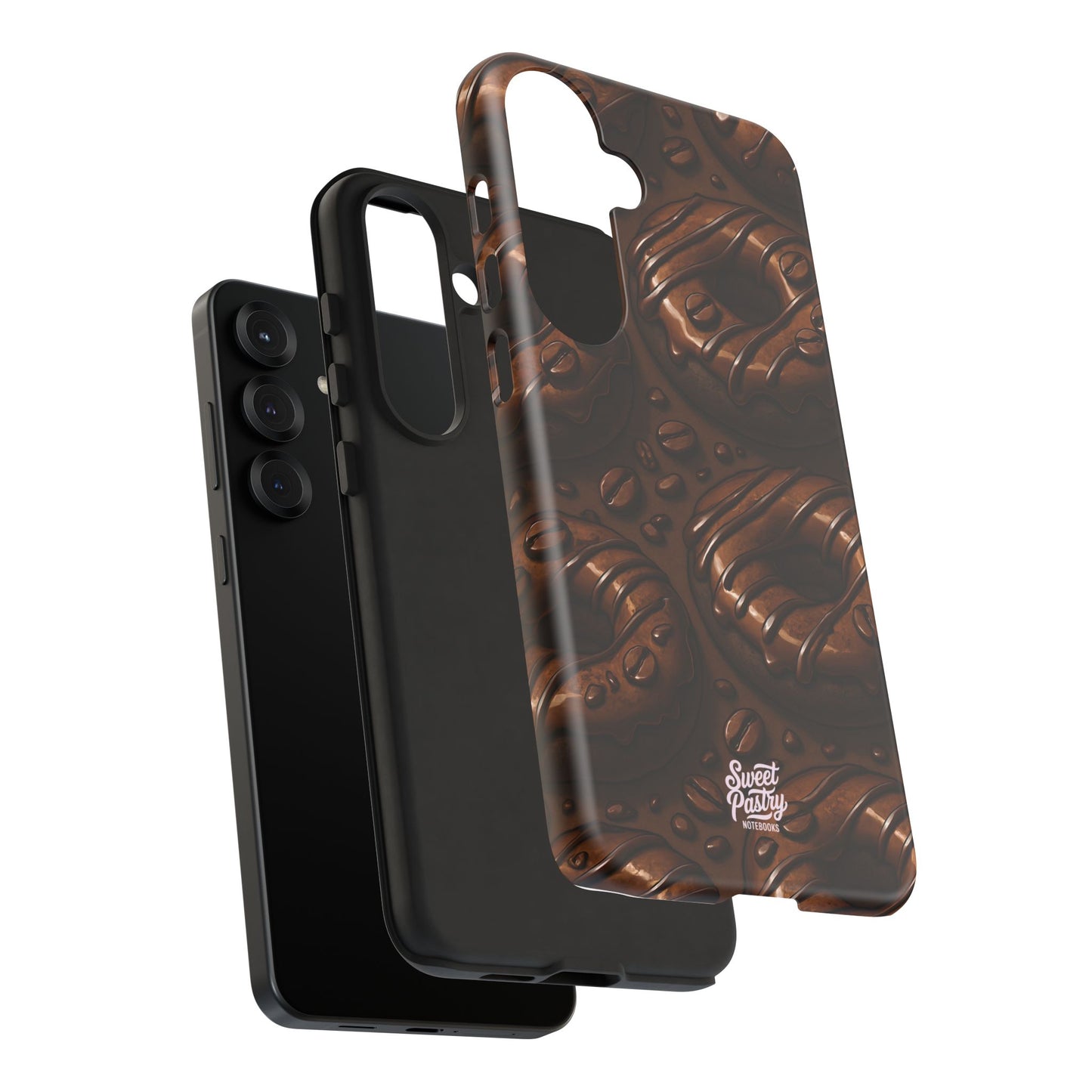 Chocolate Donuts Phone Case – Dessert-Inspired Protective Case