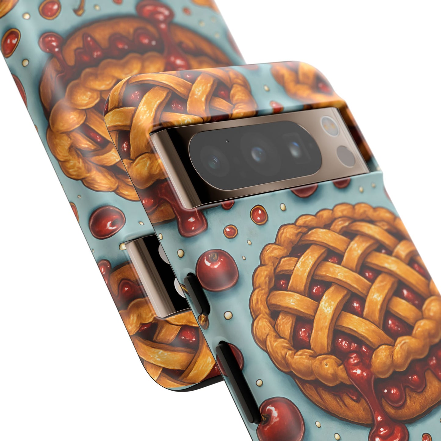 Cherry Pie Phone Case – Dessert-Inspired Protective Case