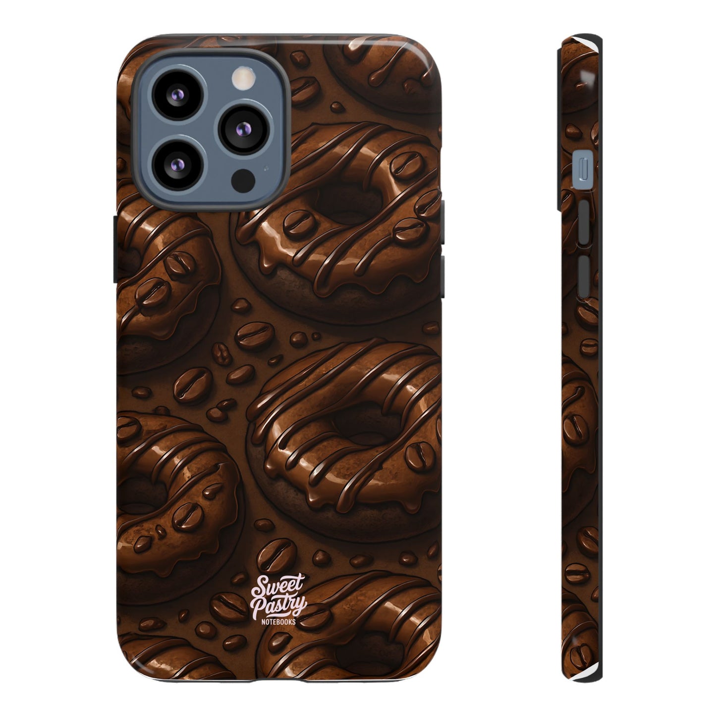 Chocolate Donuts Phone Case – Dessert-Inspired Protective Case