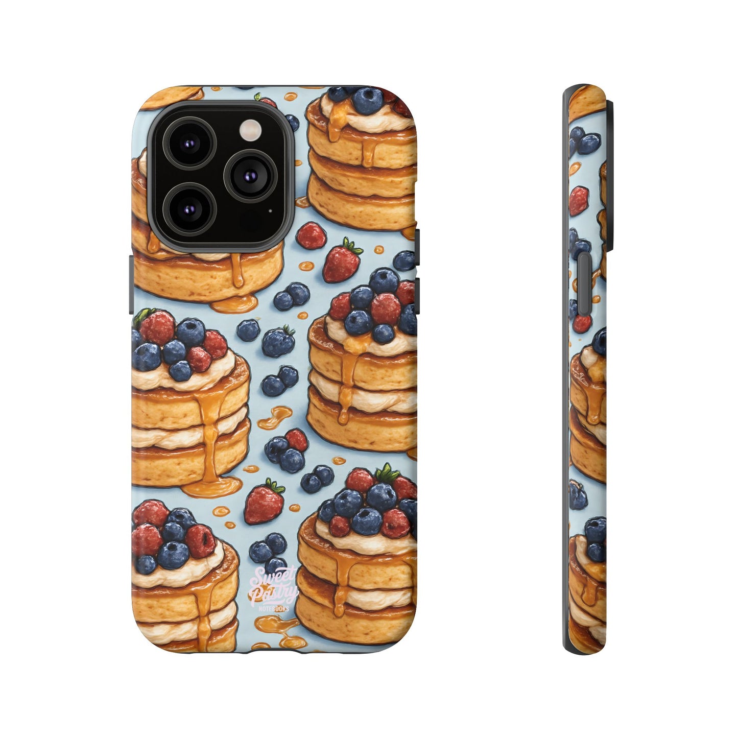 Berry Pancakes Phone Case – Dessert-Inspired Protective Case