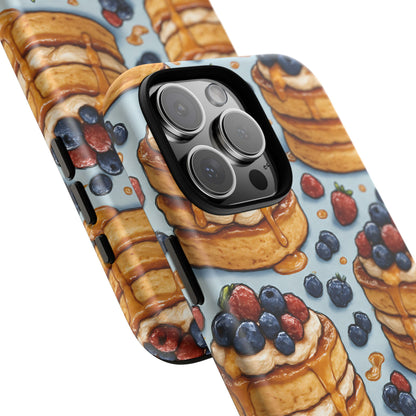 Berry Pancakes Phone Case – Dessert-Inspired Protective Case