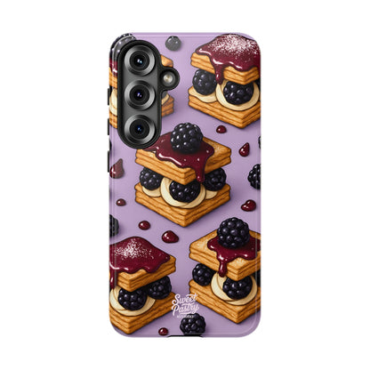 Blackberry Tart Phone Case – Dessert-Inspired Protective Case
