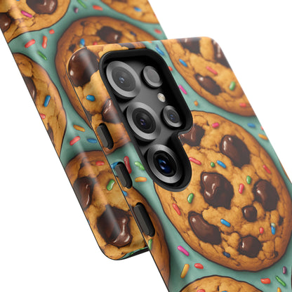 Chocolate Chip Cookies Phone Case – Dessert-Inspired Protective Case