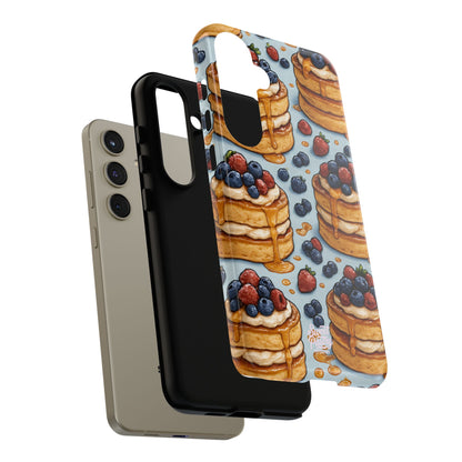 Berry Pancakes Phone Case – Dessert-Inspired Protective Case
