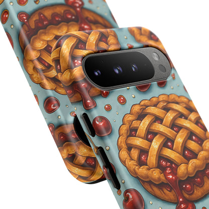 Cherry Pie Phone Case – Dessert-Inspired Protective Case
