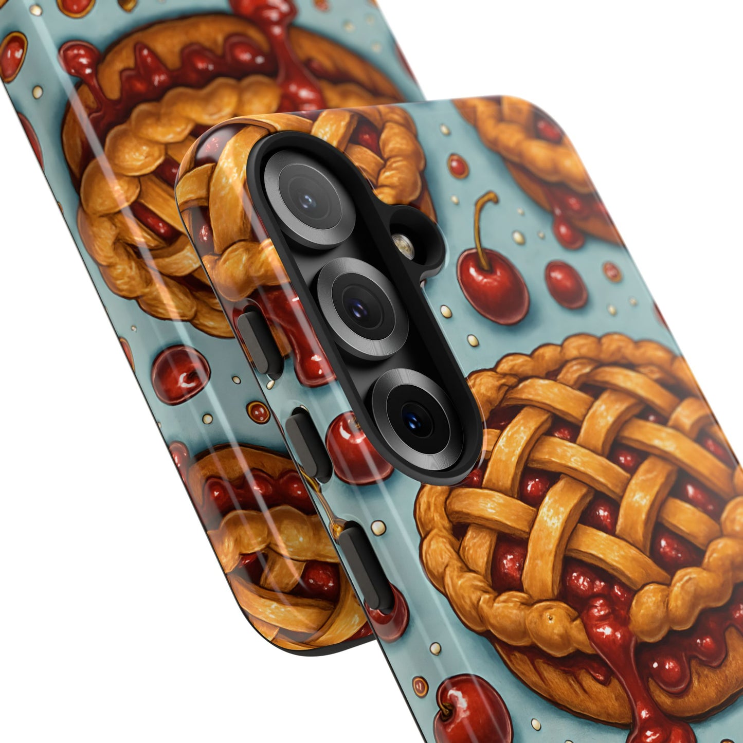 Cherry Pie Phone Case – Dessert-Inspired Protective Case