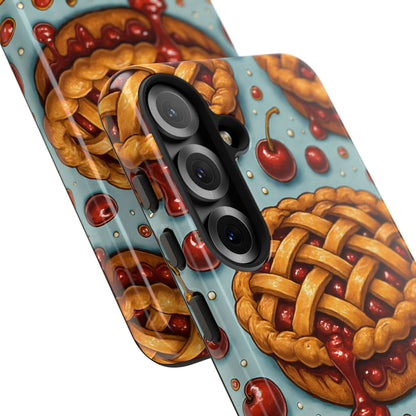 Cherry Pie Phone Case – Dessert-Inspired Protective Case