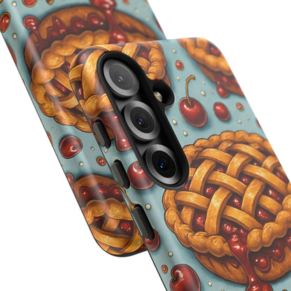 Cherry Pie Phone Case – Dessert-Inspired Protective Case