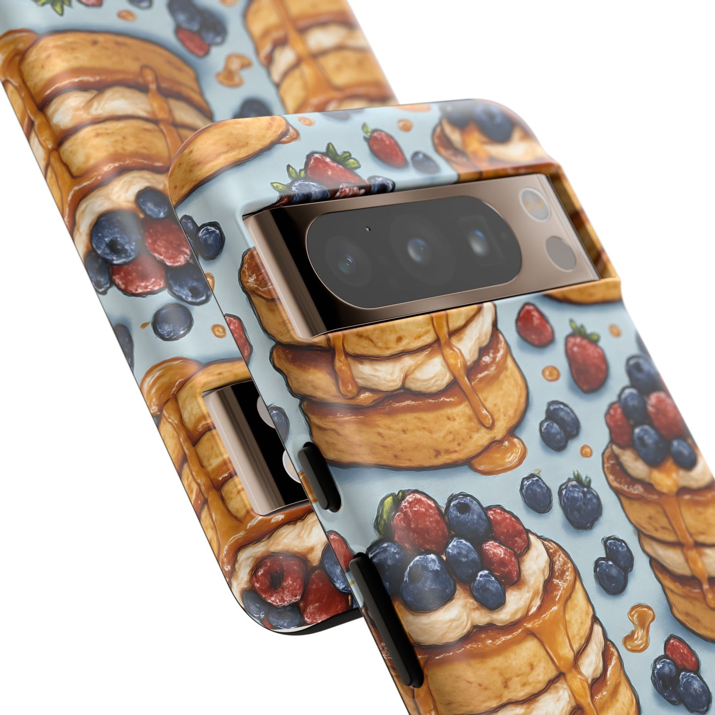 Berry Pancakes Phone Case – Dessert-Inspired Protective Case