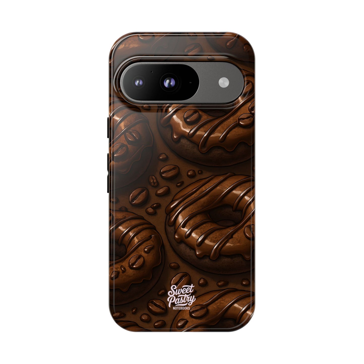 Chocolate Donuts Phone Case – Dessert-Inspired Protective Case
