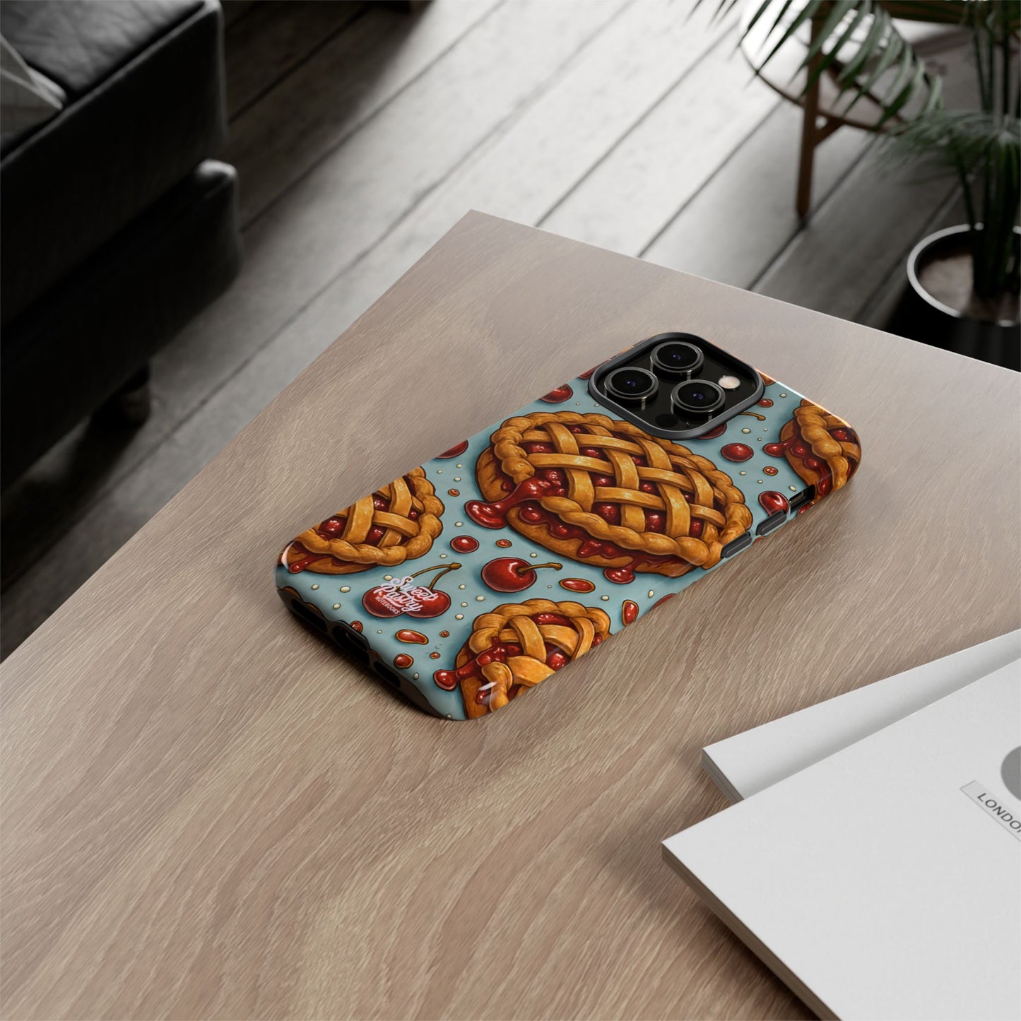 Cherry Pie Phone Case – Dessert-Inspired Protective Case