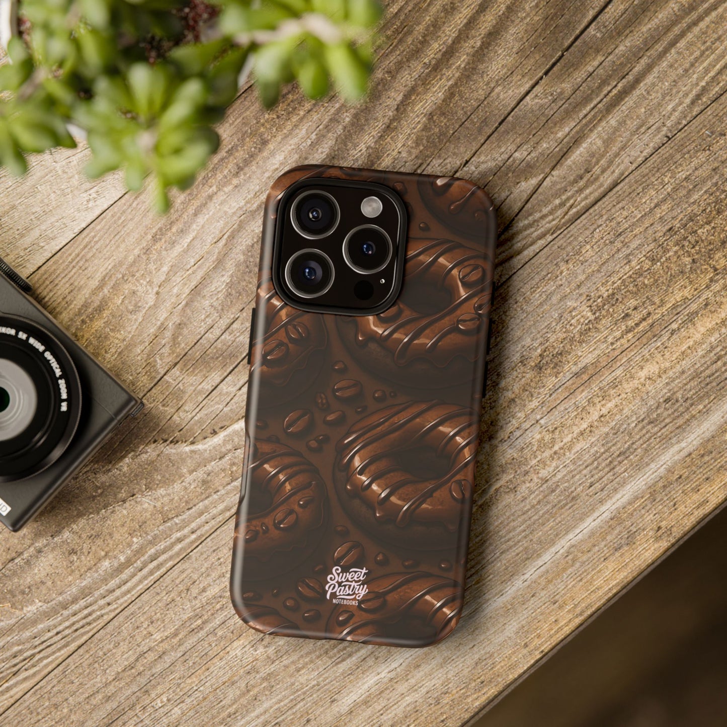 Chocolate Donuts Phone Case – Dessert-Inspired Protective Case