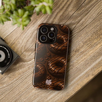 Chocolate Donuts Phone Case – Dessert-Inspired Protective Case