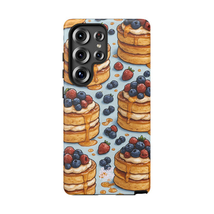 Berry Pancakes Phone Case – Dessert-Inspired Protective Case