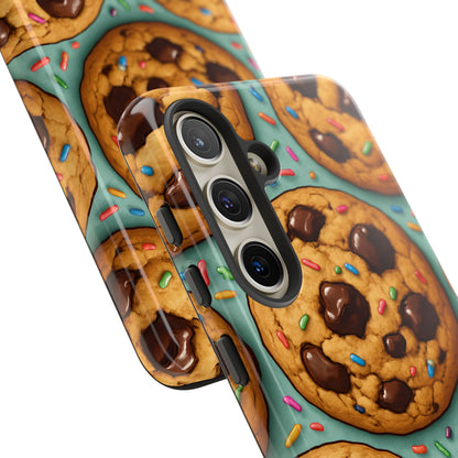 Chocolate Chip Cookies Phone Case – Dessert-Inspired Protective Case