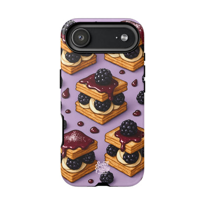 Blackberry Tart Phone Case – Dessert-Inspired Protective Case