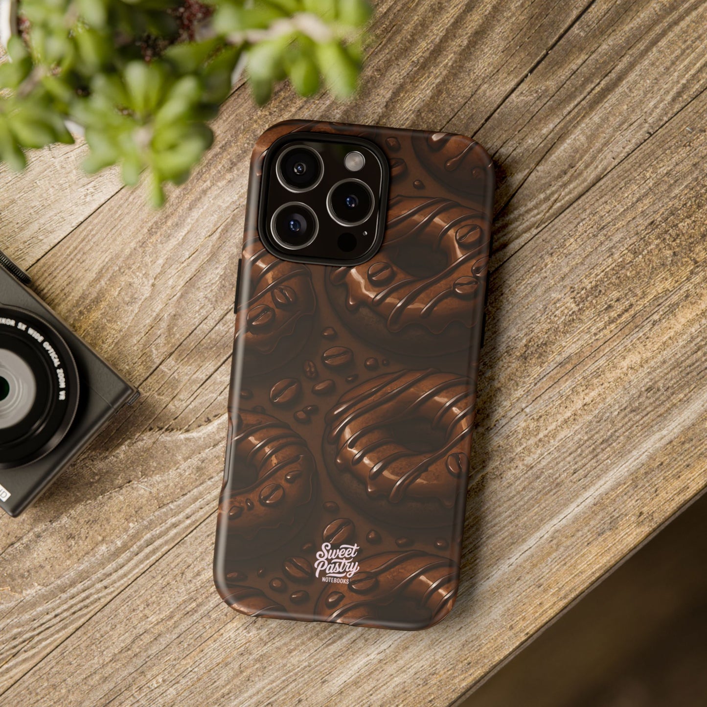 Chocolate Donuts Phone Case – Dessert-Inspired Protective Case