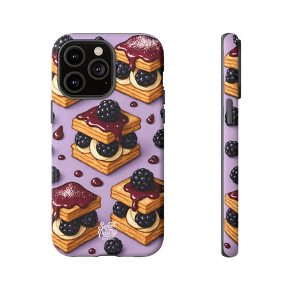 Blackberry Tart Phone Case – Dessert-Inspired Protective Case
