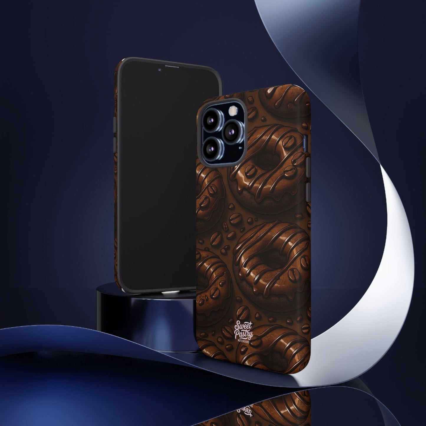 Chocolate Donuts Phone Case – Dessert-Inspired Protective Case